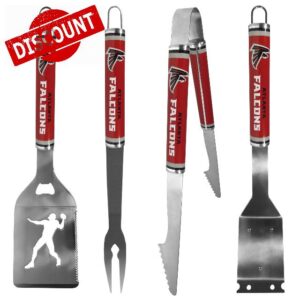 Siskiyou NFL Atlanta Falcons 4 pc Logo Grill Tool Set
