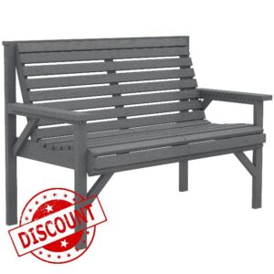 Outsunny 2 Seater Wooden Garden Bench