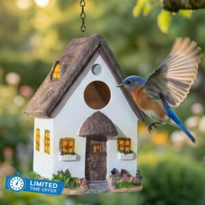 DEWEL Waterproof Bird House Bird Box