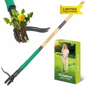 Weed Puller Tool with 2 Weed Eject Feature