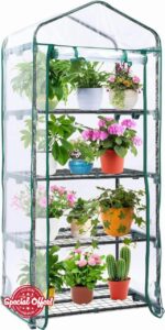 LATERN 4 Tier Mini Greenhouse