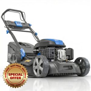 Hyundai 22” 56cm Electric Start Self-Propelled Petrol Lawnmower
