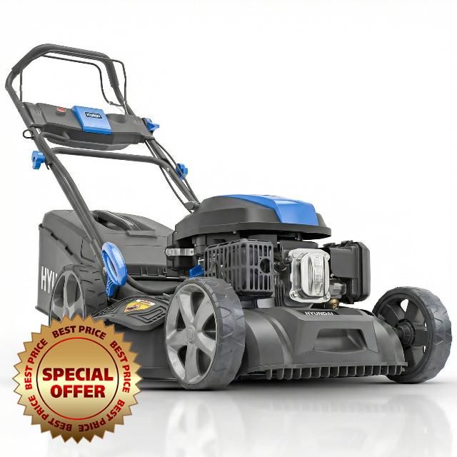 Hyundai 22” 56cm Electric Start Self-Propelled Petrol Lawnmower