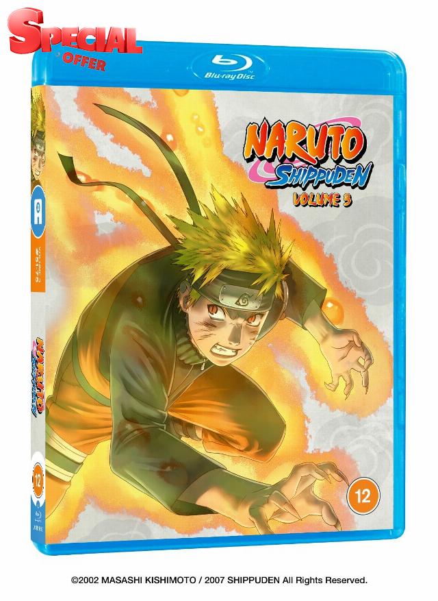 Naruto Shippuden Volume 3 [Blu-ray]