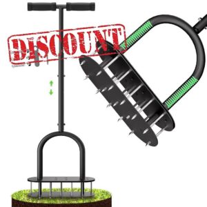 seasky Lawn Aerator Automatic Dirt and Leaf Clean Design