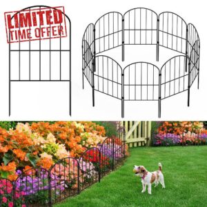 LIANTRAL Decorative Garden Fence 25 Panels