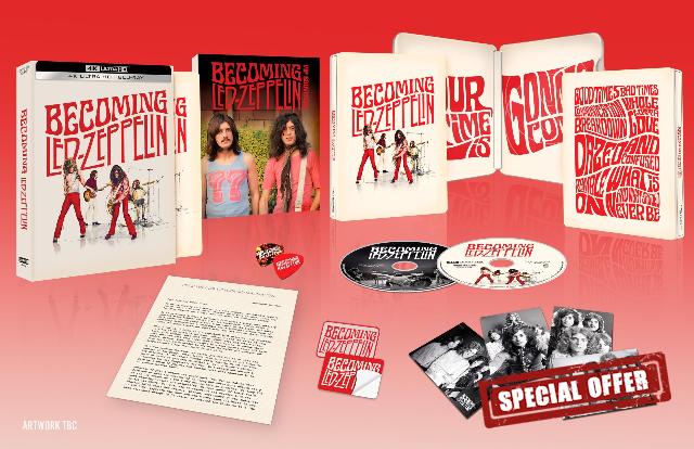 Becoming Led Zeppelin SteelBook