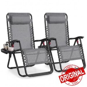 SONGMICS Set of 2 Zero Gravity Reclining Chairs