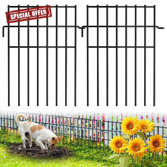 10 Pack No Dig Animal Barrier Fence
