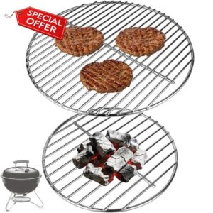 13.5" Cooking Grate & 10.5" Charcoal Grate Kit