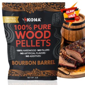 Kona Bourbon Barrel Wood Pellets – Limited Edition for Ninja Woodfire Grill