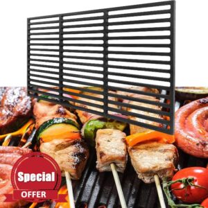 Rectangular Cast Iron Grill 54 x 34 cm Replacement Grate for BBQ