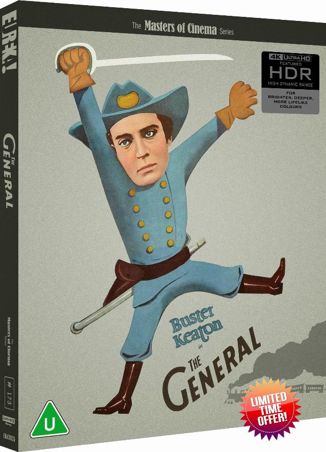 THE GENERAL (Masters of Cinema) Limited Edition 4K Ultra HD Blu-ray