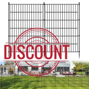 10 Panels No Dig Decorative Garden Fence