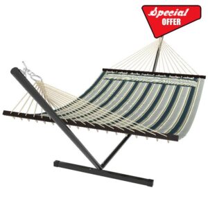 Outsunny Outdoor Hammock with Stand