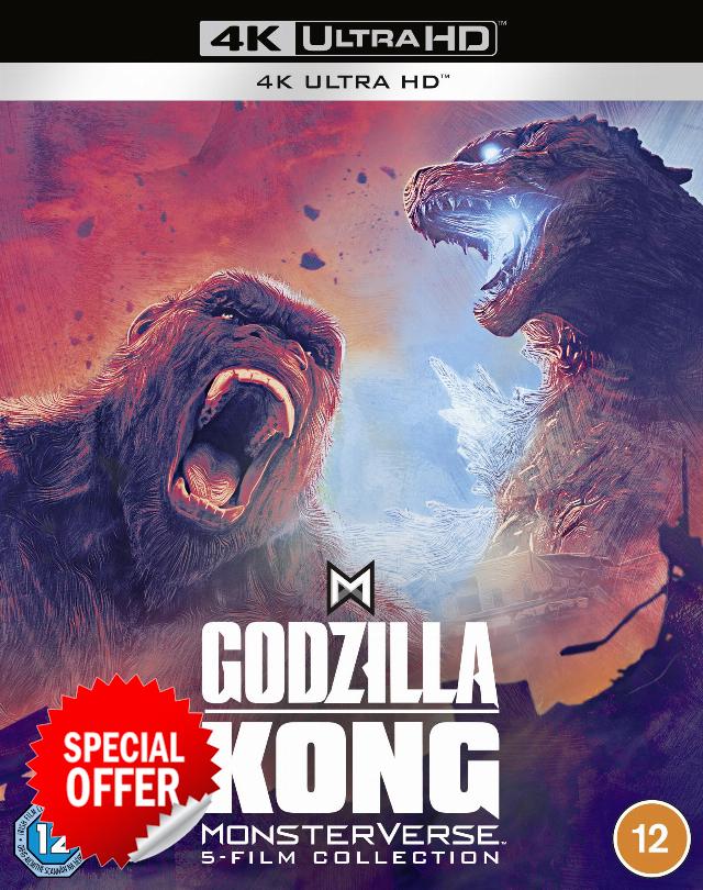Monsterverse - Godzilla x King Kong 5-Film Collection [4K Ultra HD] [2014-2024]
