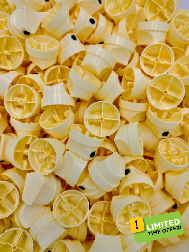 Skinny Cream Caps - X-Thin Spray Paint Caps Replacement caps for Female Cans