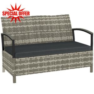 Outsunny 125L Garden Storage Bench
