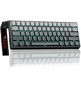 AULA WIN60 HE Mechanical Gaming Keyboard Wired,Hall Effect Magnetic Switches,Adjustable Actuation...
