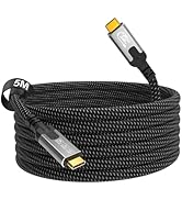 CABLAPTOP USB C 3.2 Gen 2x2 Cable, 20Gbps USBC Data Cable, 8K@30Hz, 4K@60Hz/144Hz USB C Monitor V...
