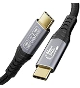 Text reads '16K HD'. Close-up of black textured HDMI cable connector with gold-plated end and technical specification label.