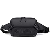 Cassia Water-Resistant Waist Bag &ndash; 3.3L Crossbody & Fanny Pack with Removable Strap, Concealed Po...