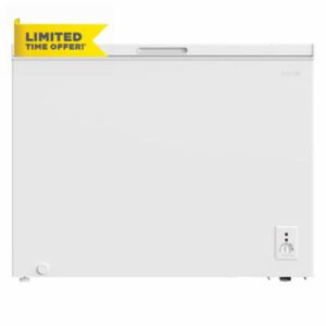 Baridi 254L Freestanding Chest Freezer with Adjustable Thermostat - White - DH258           [Energy Class E]