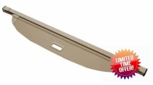 Luggage Shade Shield Rear Trunk Cargo Cover Shield Shade Curtain Partition Board Privacy Blinds Security Accessories For KIA For Sorento 2021-2025 Car Parcel Shelf(Beige)