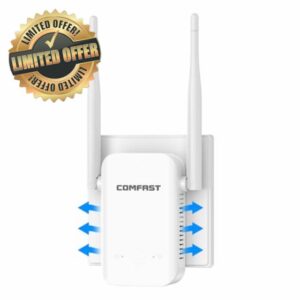 COMFAST WiFi Extender Booster N300Mbps WiFi Booster Range Extender WiFi Repeater for Home/Office Internet Booster