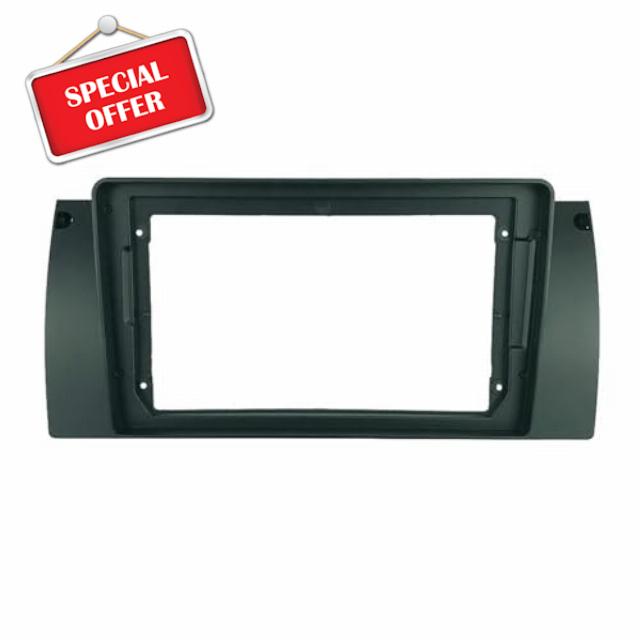 Car Radio Frame Installation Kit Car Radio Frame For BMW 5 (E39) 1995-2003 For X5(E53) 9 Inch Screen Fascias Stereo DVD Player Install Surround Panel Dash Refit Ki
