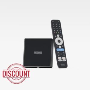 MECOOL MEon1 Google TV Certified 4K Streaming Media Player with AI Upscaling