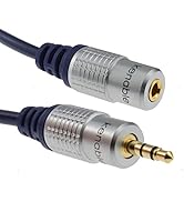 kenable Pure HQ OFC 3.5mm Stereo Jack to 2 RCA Phono Plugs Cable Gold 0.5m [0.5 metres]