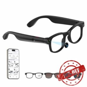 AI Smart Glasses with 1080P HD Camera