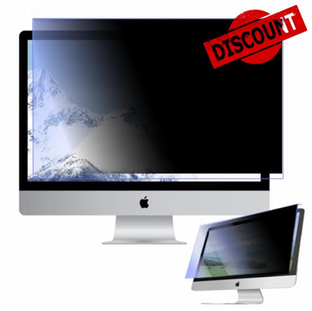 Privacy Hanging Screen Protector for iMac 24 Inch 2021 to 2024 M1 M3 M4 Blue Light Acrylic Anti Spy Eye Protection Panel Desktop Monitor 16 to 9 Display (Privacy + Blue Light Hangin