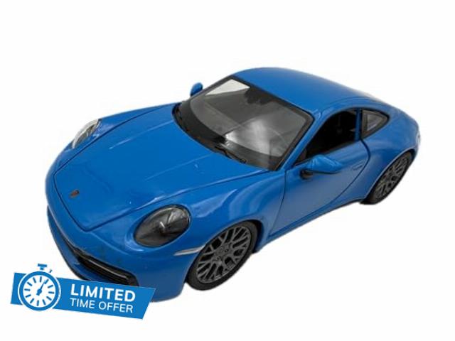Porsche 911 Carrera 4S 992 Model car 1:24