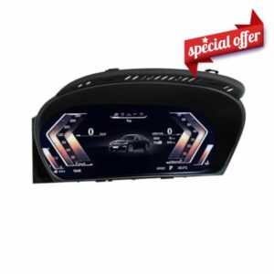 Digital Instrument Panel Compatible For BMW X5 E70 X6 E71 (2006-2013) CIC Speedometer 12.3”HD Screen1920*720/2S Fast Boot/Plug&Play