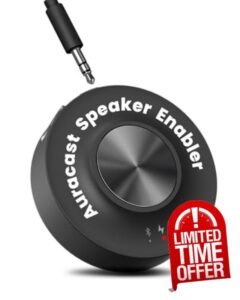 Avantree AuraLink – Future-Proof Auracast & Classic Bluetooth Receiver for Speakers & Audio System