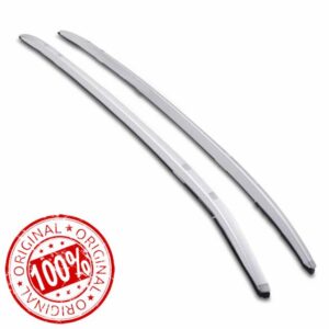 Predator4x4 Matte Silver Full Length Roof Rails Compatible With Mazda CX5 17+ Storage Luggage Aluminium Rack Cargo Carrier Rail