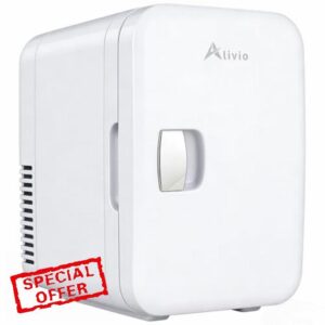 Alivio 6L Mini Fridge Portable Cold-Warm Electronic Refrigerator