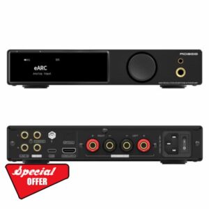 SMSL AO300 PRO DAC Amplifier | CS43131 USB/Coax/Opt/RCA Input MQA DAC | 165W MA5332MS 2.1Channel Stereo Amp | 4.4mm/6.35mm Hi-Fi Headphone Amp | Class D Digital DAC Amplifier