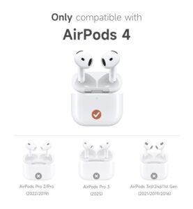 Magnetic Lock Bumper Cases for Airpods 4th Generation