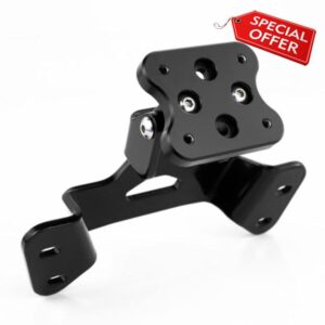 Motorbike GPS Mount Handlebar Bracket Compatible with Ducati Multistrada V4S Ducati Multistrada V4/ RS/Pikes Peak/Rallly GPS Navigator Steel GPS Navigation Bracket Holde