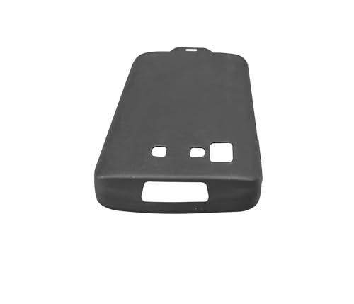 Black TPU Rubber Bumper Cover with Matte Finish and Drop Protection