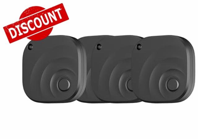 TIMU Smart Tracker Tag 4 Pack for iOS and Android