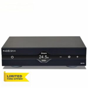 GUSTARD AUDALYTIC DR70 R2R Streaming DAC - Home Audio Network bridge Streaming CK-01 Clock Native 1-bit DSD D/A-Converter DSD512&PCM768kHz (Black)