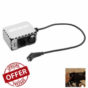 Amaran USB-C to 5-Pin DMX In & Out Adapter for Ray 360c & 660c and Halo Full Series