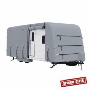 Heavy-Duty Caravan Cover with 4-Layer Technology Waterproof