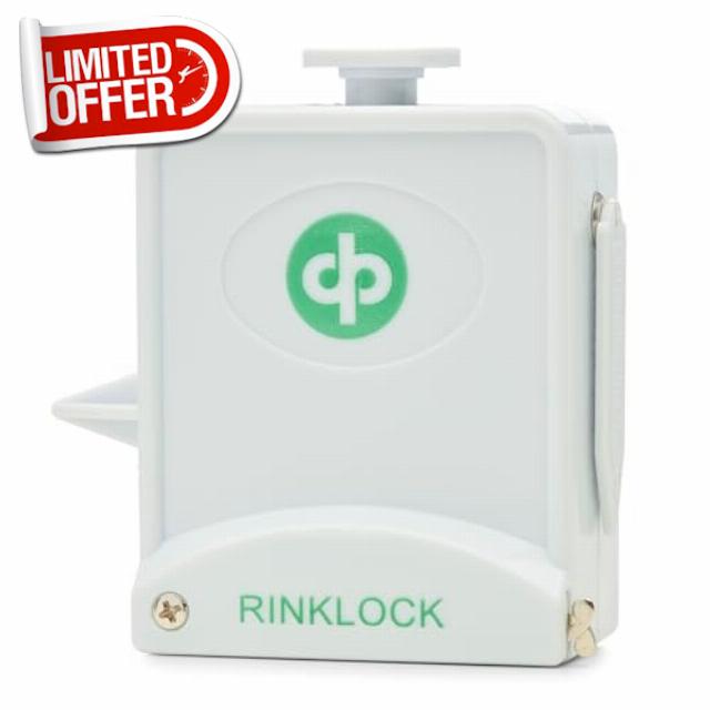 Drakes Pride Rinklock Bowls Measure - White