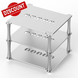 BK1 Desktop HiFi Stand Audio Aluminum Rack for A1/D1/Q1 Amplifier