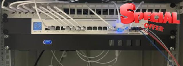 ObsidianCoil Rack Mount Bracket for UniFi USW-Pro-Max-16